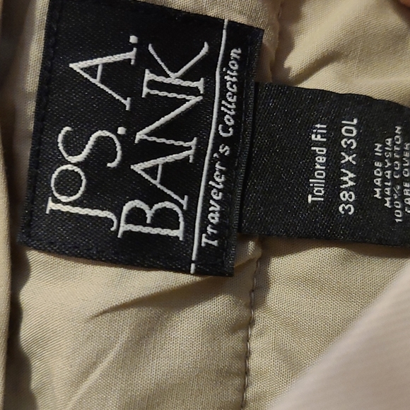 Men's Jo's. A. BANK Dress Pants. Size 38X30 - Picture 3 of 3